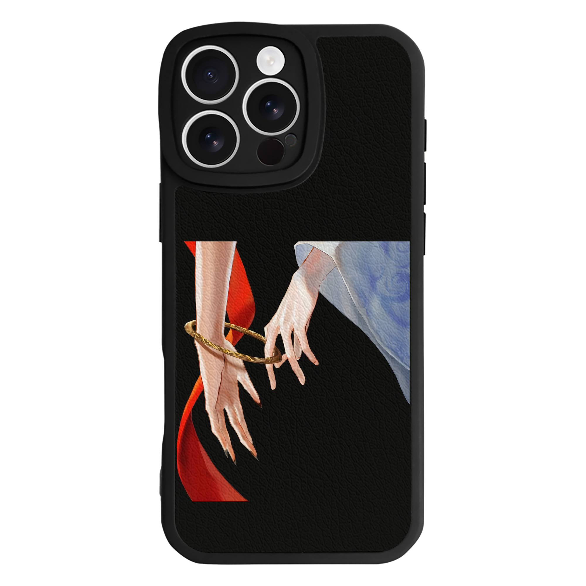 （画像用） Ne Zha 2 ナタ 魔童の大暴れ 【iPhone 16シリーズ対応】シリコンスマホケース（レザー調） 材質：シリコン